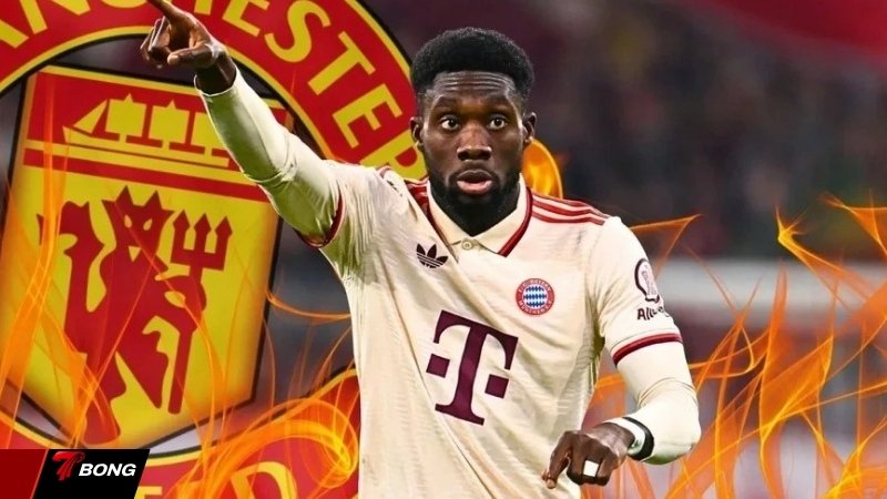 Alphonso Davies đồng ý gặp Manchester United